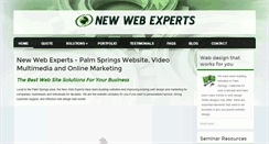 Desktop Screenshot of newwebexperts.com