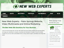 Tablet Screenshot of newwebexperts.com